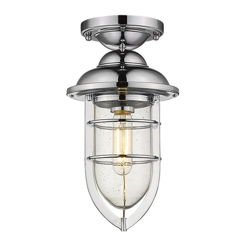 Dylan 3-Light Chrome Hanging Lantern By Homeroots | Lanterns | Modishstore - 6