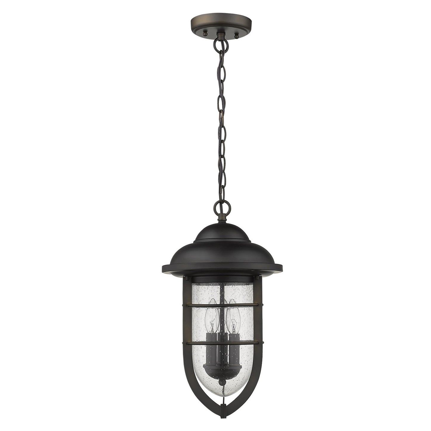 Dylan 3-Light Oil-Rubbed Bronze Hanging Lantern By Homeroots | Lanterns | Modishstore