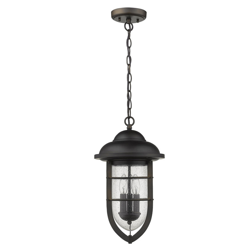 Dylan 3-Light Oil-Rubbed Bronze Hanging Lantern By Homeroots | Lanterns | Modishstore