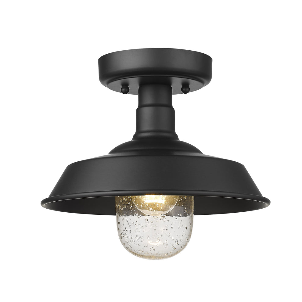 Matte Black Shallow Plate Adjustable Pendant Light By Homeroots | Pendant Lamps | Modishstore - 6