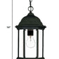 Matte Black Glass Lantern Hanging Light By Homeroots | Lanterns | Modishstore - 2
