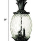 Lanai 3-Light Black Coral Hanging Light By Homeroots