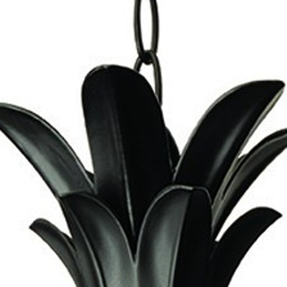 Lanai 3-Light Black Coral Hanging Light By Homeroots | Chandeliers | Modishstore - 4