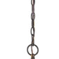 Olivia 1-Light Oil-Rubbed Bronze Crystal Globe Pendant By Homeroots - 398067 | Pendant Lamps | Modishstore - 4