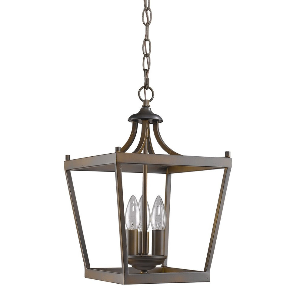 Vintage Brown Metal Tapered Hanging Light By Homeroots | Chandeliers | Modishstore - 2