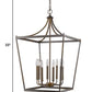 Kennedy 8-Light Oil-Rubbed Bronze Foyer Pendant By Homeroots