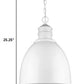 Colby 1-Light White Pendant By Homeroots | Pendant Lamps | Modishstore - 5