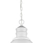 Colby 1-Light White Pendant By Homeroots | Pendant Lamps | Modishstore - 3