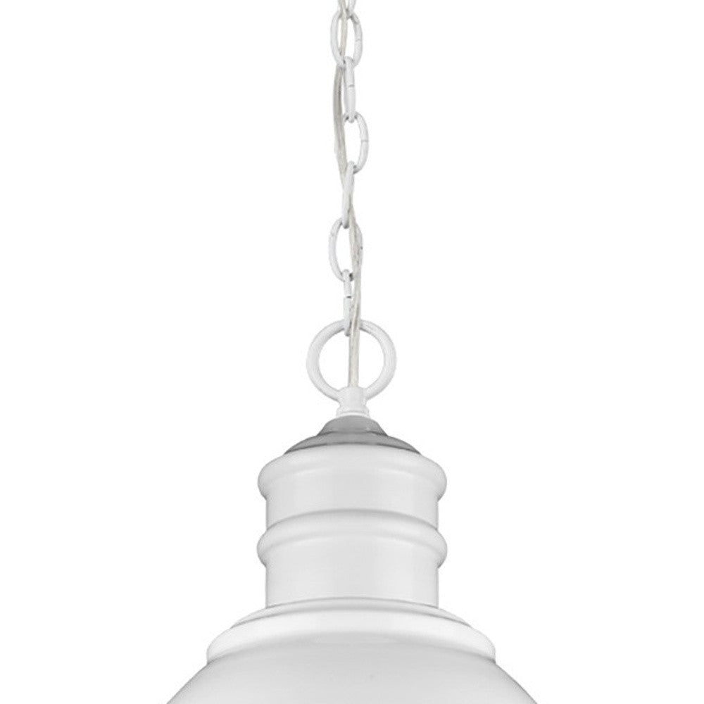 Colby 1-Light White Pendant By Homeroots | Pendant Lamps | Modishstore - 3