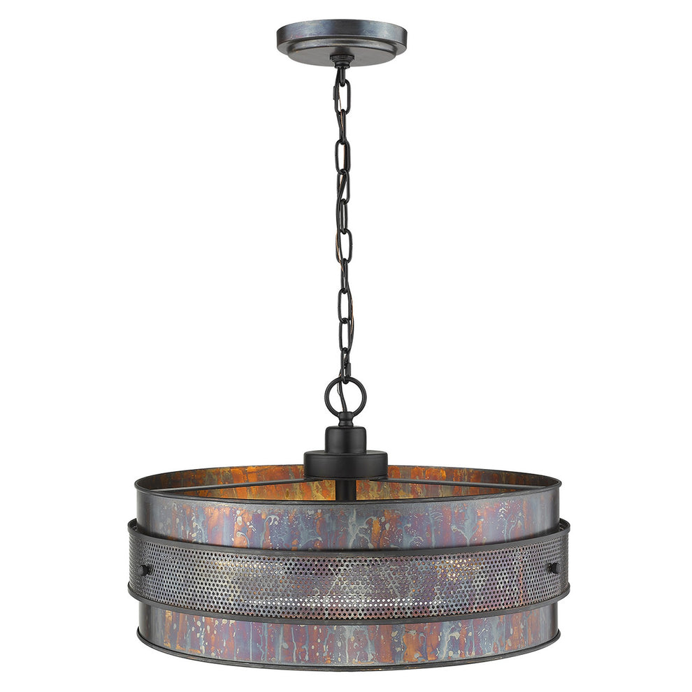 Ryker 3-Light Bronze Patina Pendant By Homeroots | Pendant Lamps | Modishstore - 3