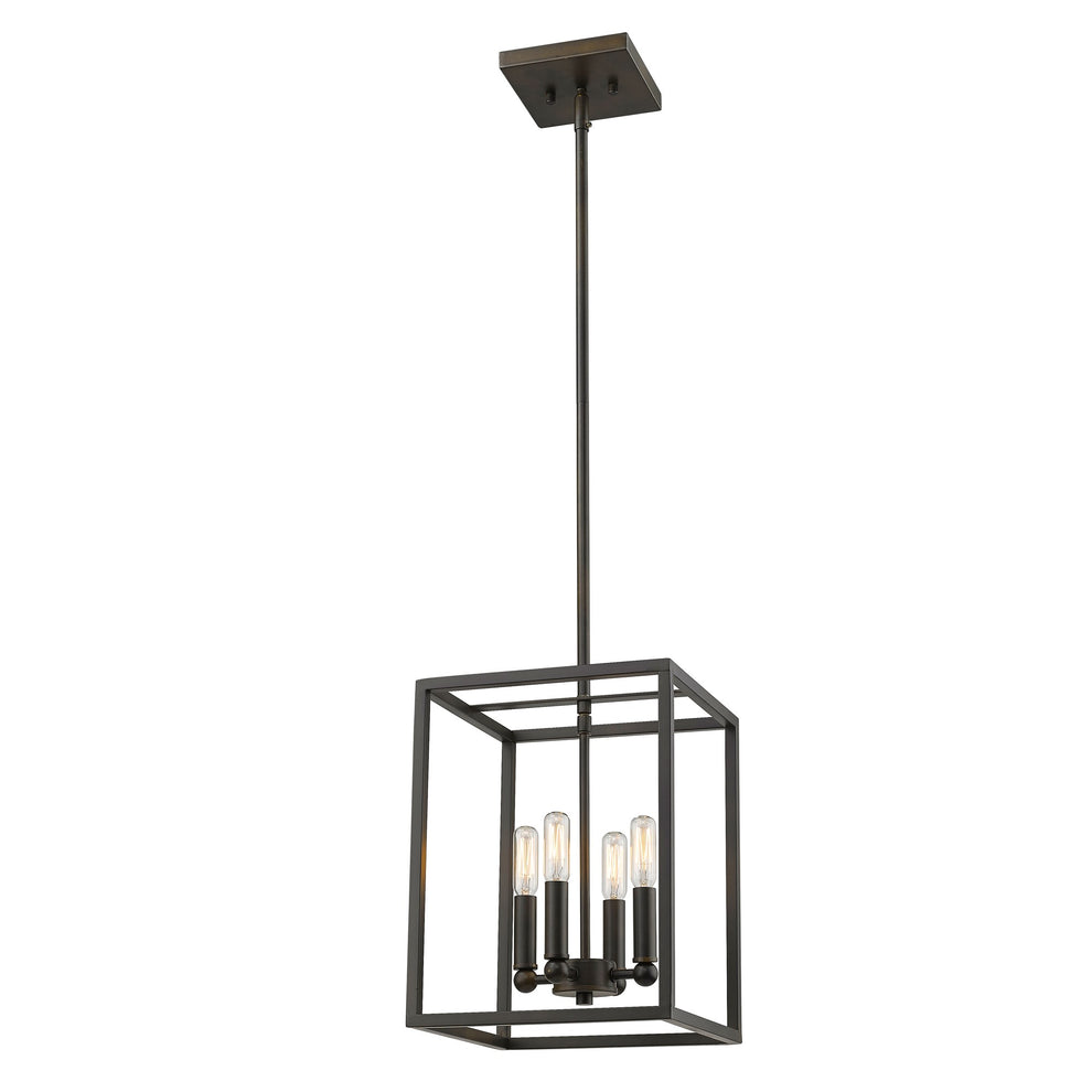 Cobar 4-Light Oil-Rubbed Bronze Pendant By Homeroots | Pendant Lamps | Modishstore - 2