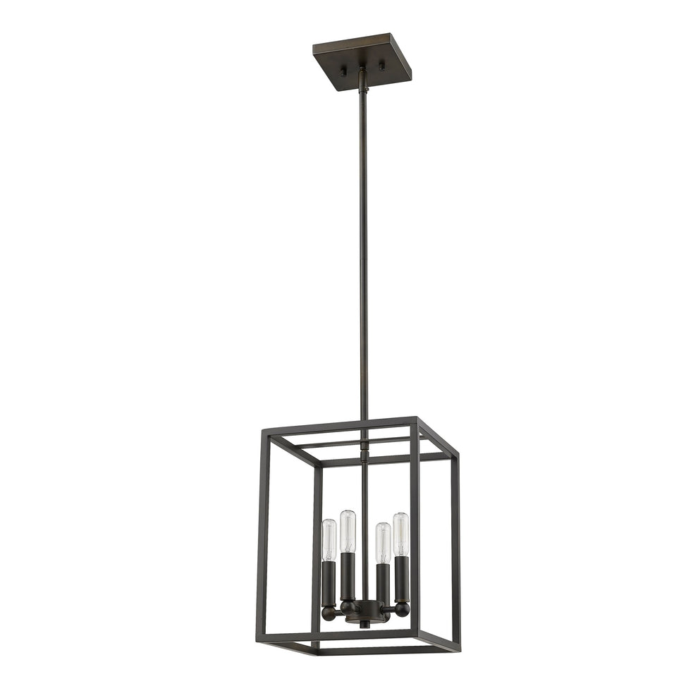 Cobar 4-Light Oil-Rubbed Bronze Pendant By Homeroots | Pendant Lamps | Modishstore - 3