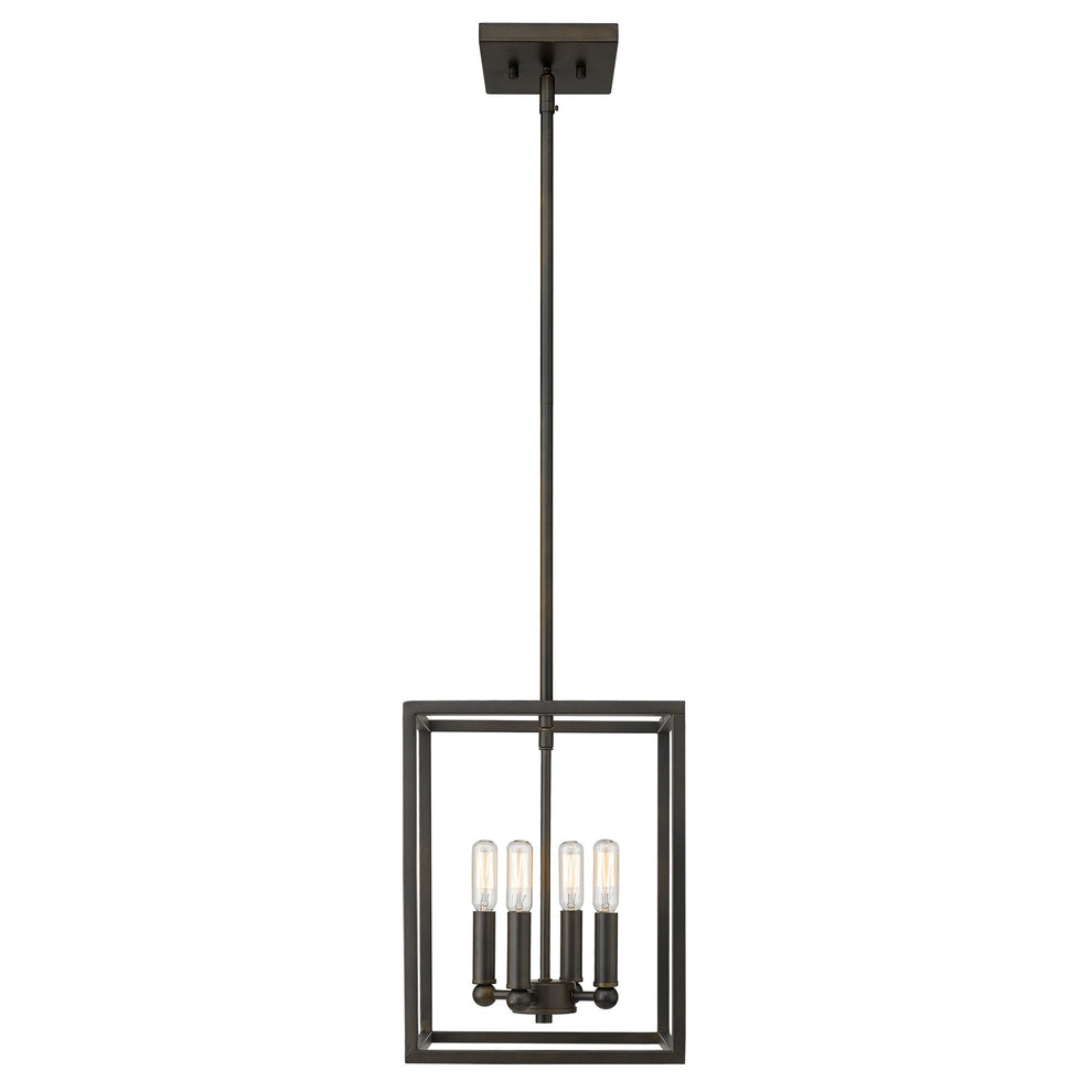 Cobar 4-Light Oil-Rubbed Bronze Pendant By Homeroots | Pendant Lamps | Modishstore - 4