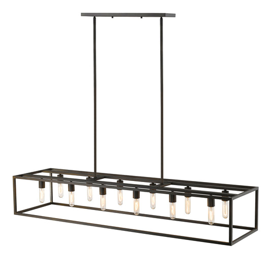 Cobar 12-Light Oil-Rubbed Bronze Island Pendant By Homeroots | Pendant Lamps | Modishstore