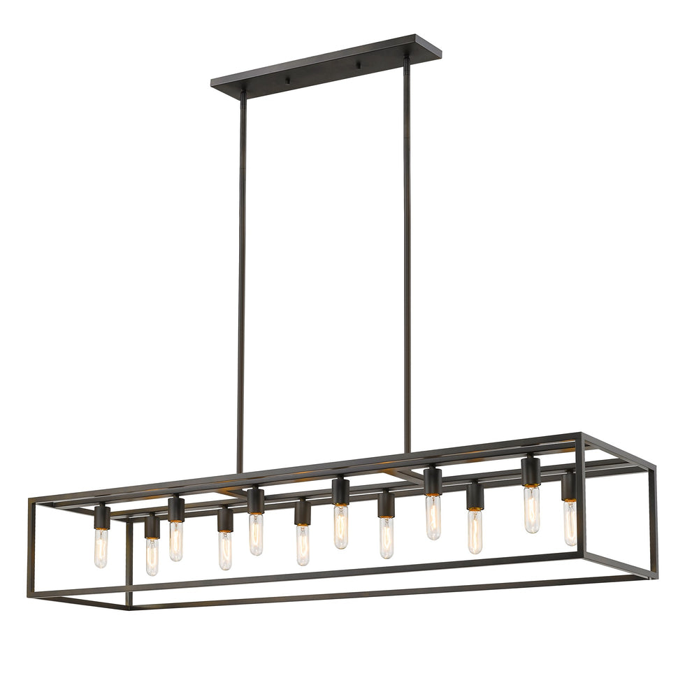 Cobar 12-Light Oil-Rubbed Bronze Island Pendant By Homeroots | Pendant Lamps | Modishstore - 2