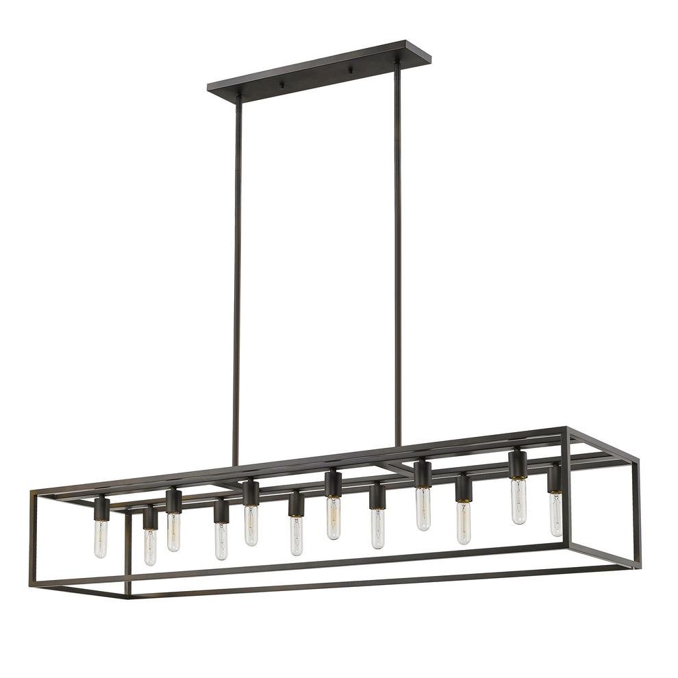 Cobar 12-Light Oil-Rubbed Bronze Island Pendant By Homeroots | Pendant Lamps | Modishstore - 3