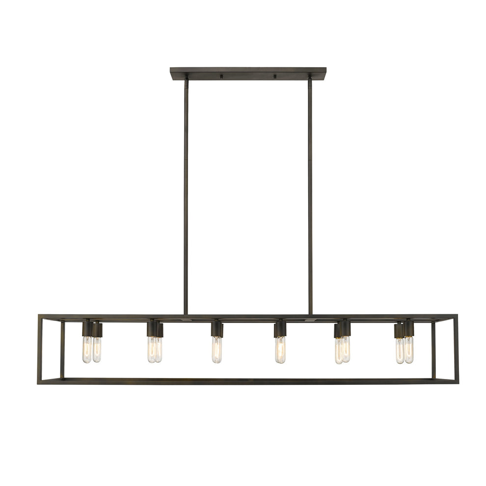 Cobar 12-Light Oil-Rubbed Bronze Island Pendant By Homeroots | Pendant Lamps | Modishstore - 4