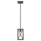Bronze Metal Geometric Mini Pendant Hanging Light By Homeroots | Pendant Lamps | Modishstore - 3