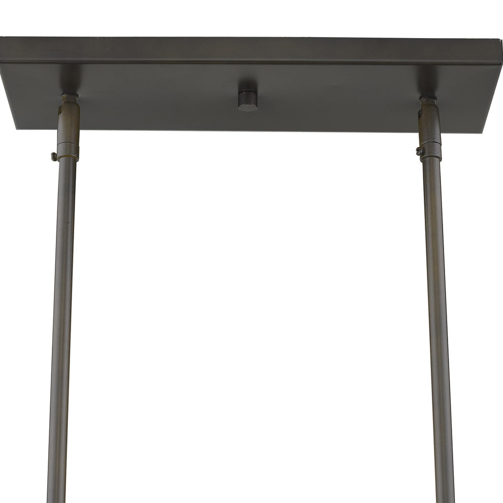 Brooklyn 6-Light Oil-Rubbed Bronze Pendant By Homeroots | Pendant Lamps | Modishstore - 8