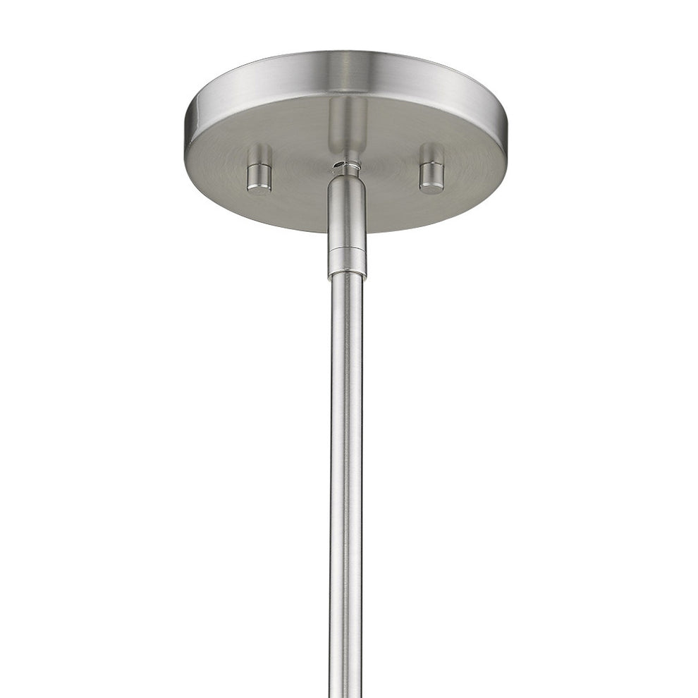 Calix 8-Light Satin Nickel Pendant By Homeroots | Pendant Lamps | Modishstore - 4