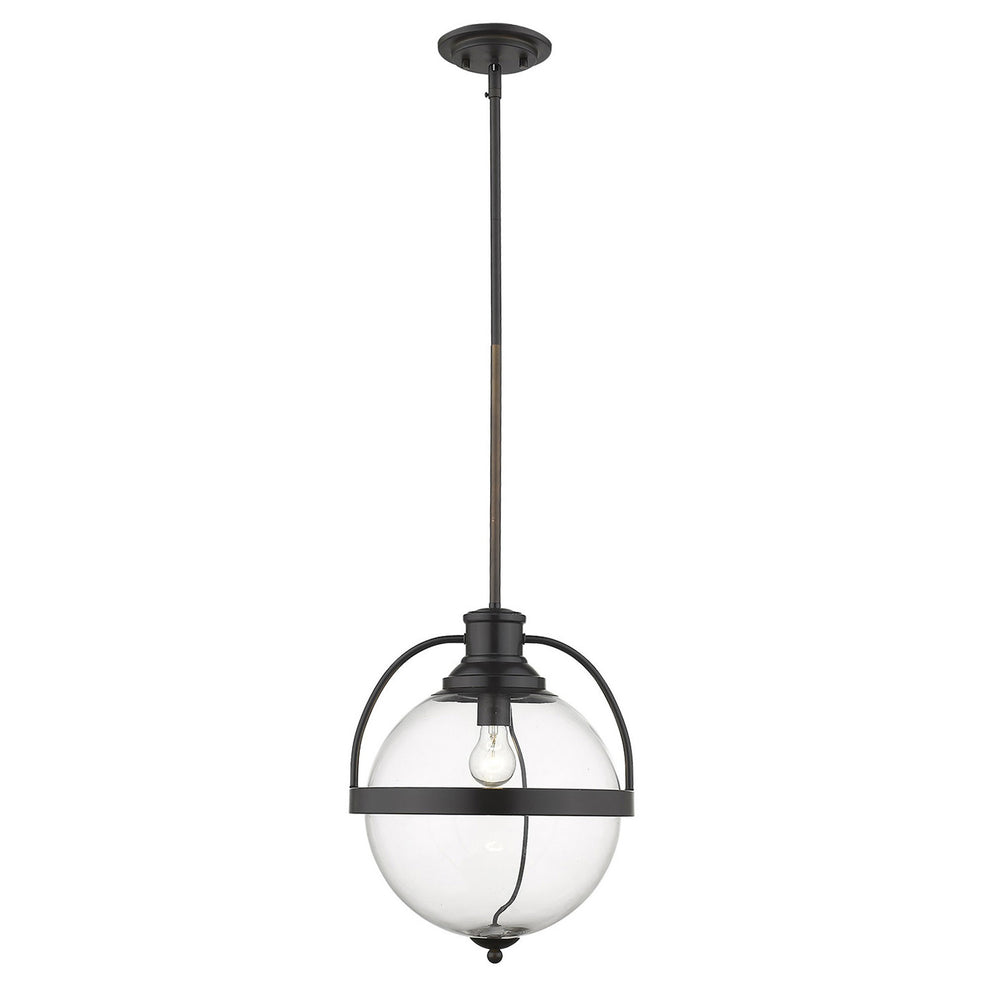Kassian 1-Light Oil-Rubbed Bronze Pendant By Homeroots | Pendant Lamps | Modishstore - 2
