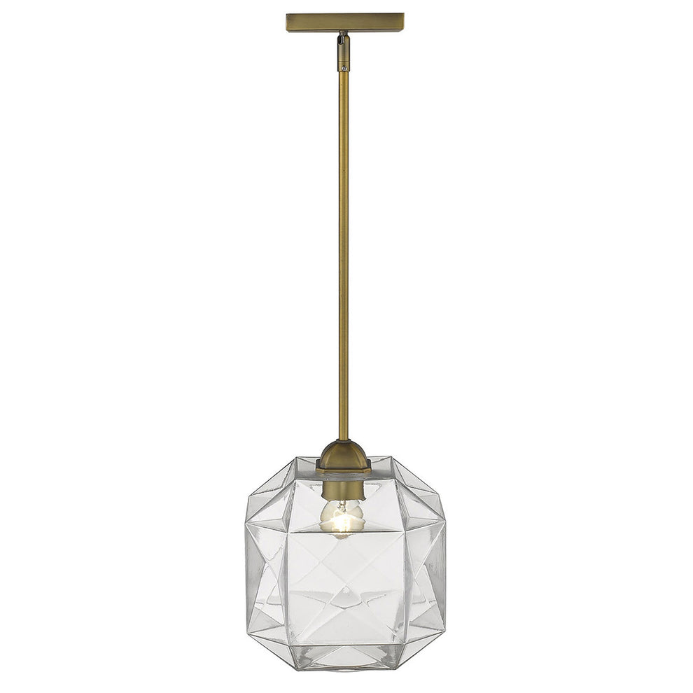 Loft 1-Light Brass Pendant By Homeroots | Pendant Lamps | Modishstore - 2