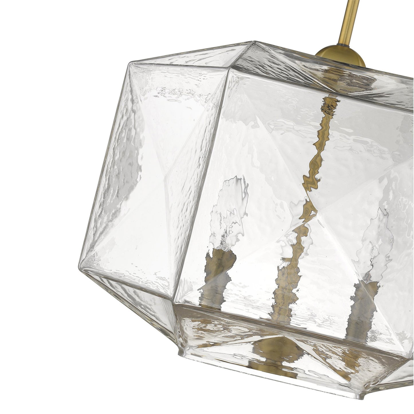 Loft 3-Light Brass Pendant By Homeroots | Pendant Lamps | Modishstore - 5