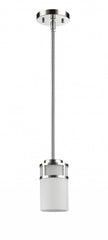 Silver Minimalist Cylindrical Hanging Light By Homeroots