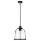 Stanton 1-Light Matte Black Pendant By Homeroots | Pendant Lamps | Modishstore