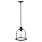 Stanton 1-Light Matte Black Pendant By Homeroots | Pendant Lamps | Modishstore - 9