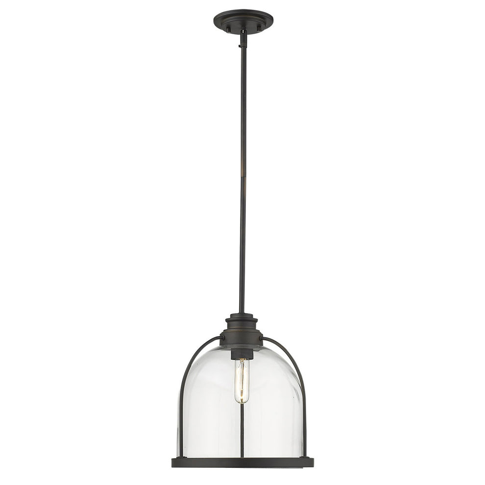 Stanton 1-Light Oil-Rubbed Bronze Pendant By Homeroots | Pendant Lamps | Modishstore - 4