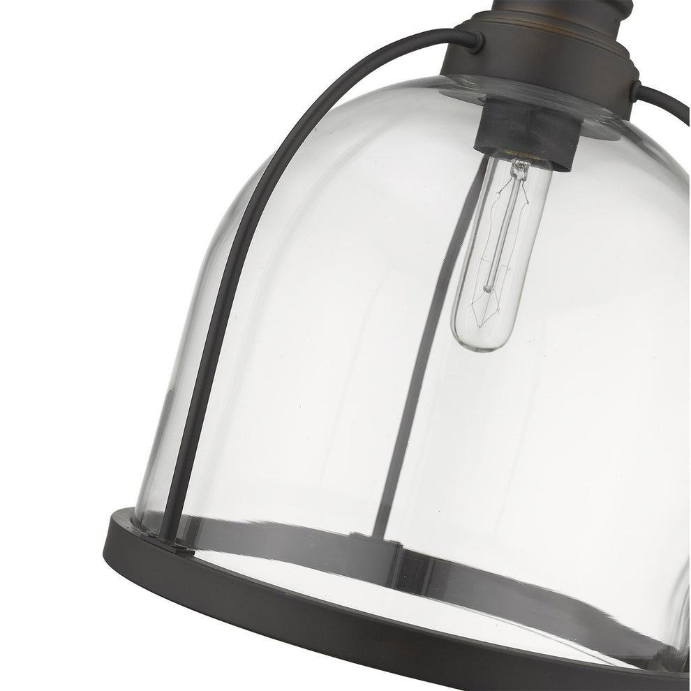 Stanton 1-Light Oil-Rubbed Bronze Pendant By Homeroots | Pendant Lamps | Modishstore - 5