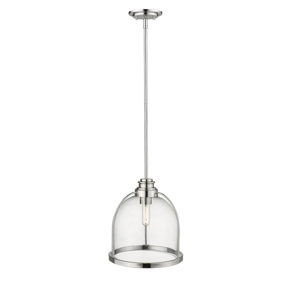 Stanton 1-Light Polished Nickel Pendant By Homeroots | Pendant Lamps | Modishstore - 2