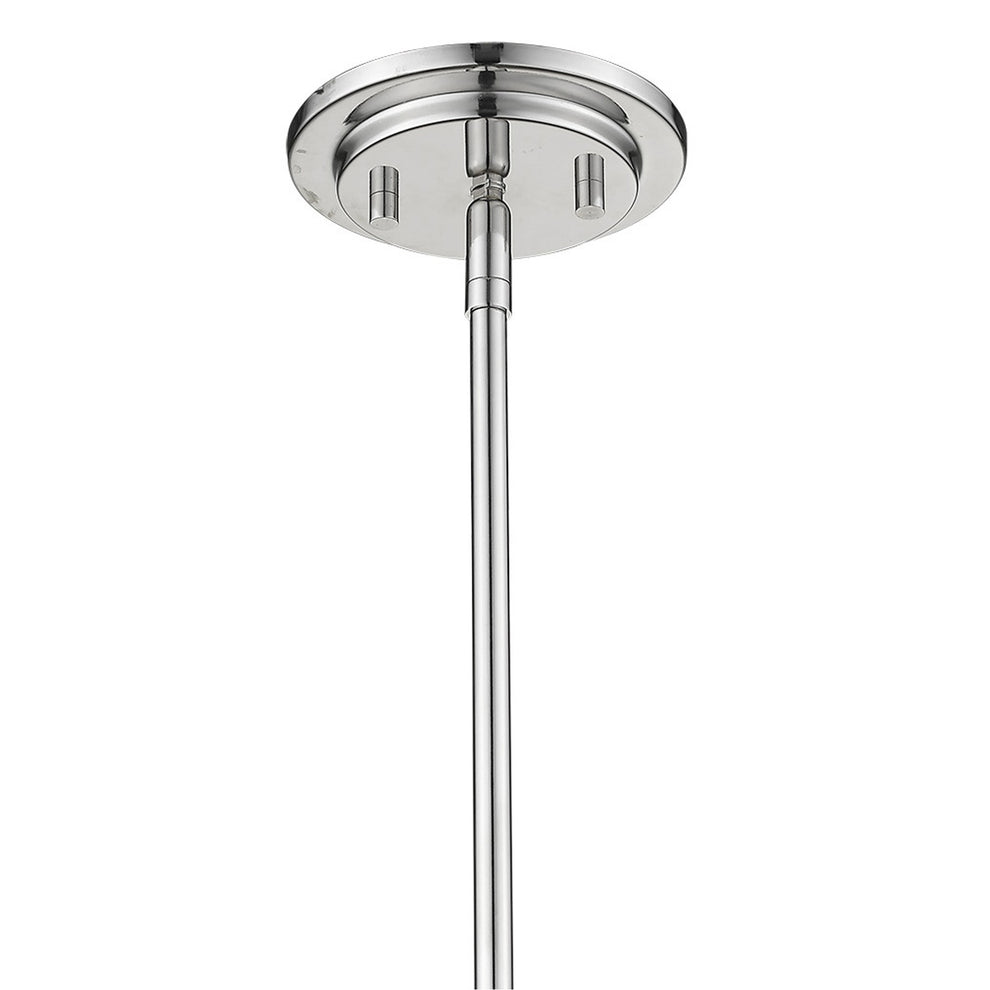 Stanton 1-Light Polished Nickel Pendant By Homeroots | Pendant Lamps | Modishstore - 6