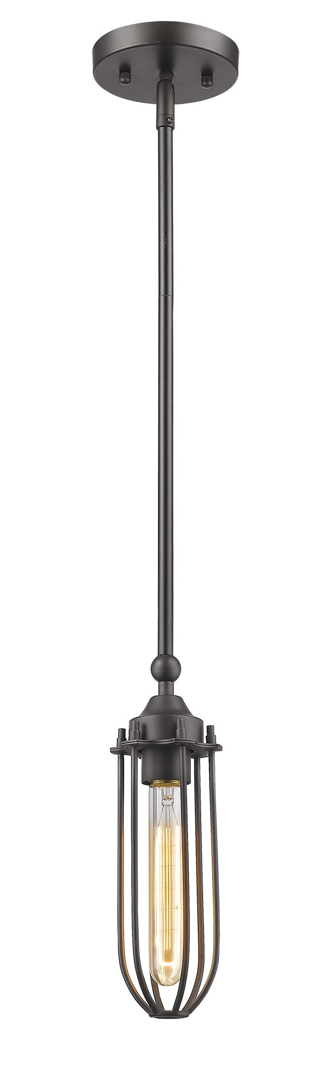 Modern Bronze Mini Pendant Hanging Light By Homeroots | Pendant Lamps | Modishstore - 2