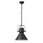 Crew 1-Light Matte Black Pendant By Homeroots - 398265 | Pendant Lamps | Modishstore - 3