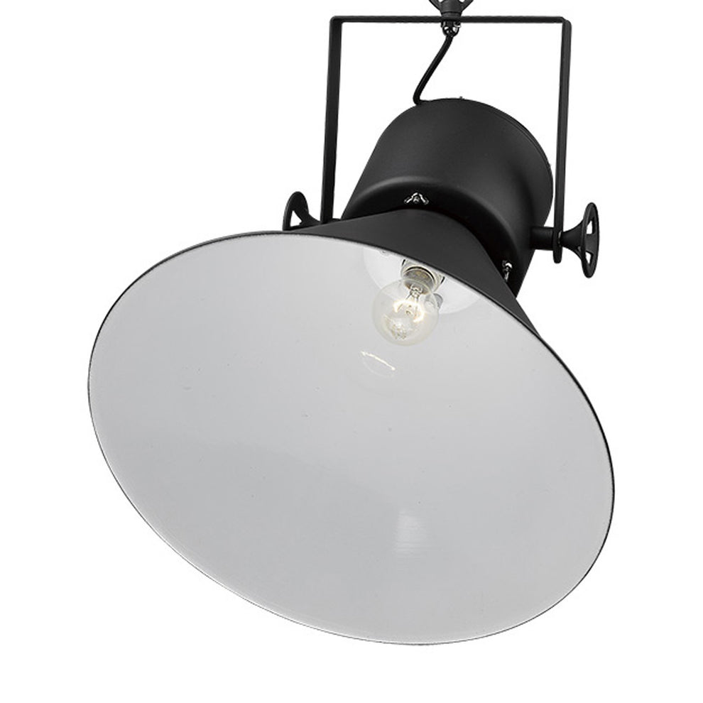 Crew 1-Light Matte Black Pendant By Homeroots - 398265 | Pendant Lamps | Modishstore - 5