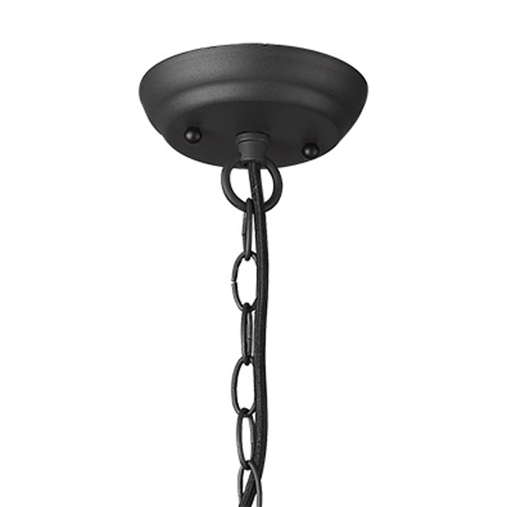 Crew 1-Light Matte Black Pendant By Homeroots - 398265 | Pendant Lamps | Modishstore - 6
