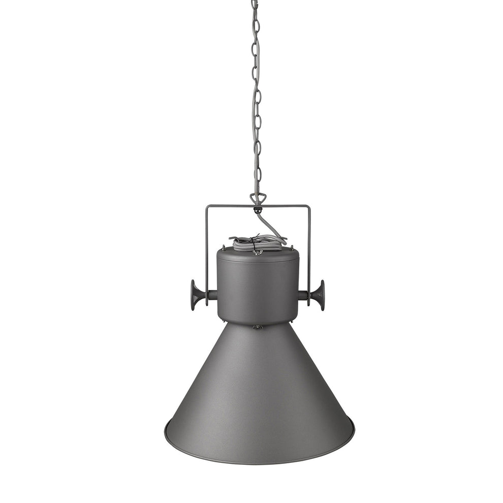 Crew 1-Light Gray Pendant By Homeroots | Pendant Lamps | Modishstore - 4