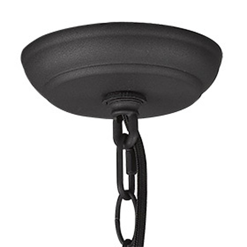 Faza 1-Light Matte Black Pendant By Homeroots | Pendant Lamps | Modishstore - 5