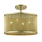 Basetti 4-Light Gold Convertible Pendant By Homeroots | Pendant Lamps | Modishstore - 8