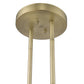 Perret 2-Light Aged Brass Pendant By Homeroots | Pendant Lamps | Modishstore - 3