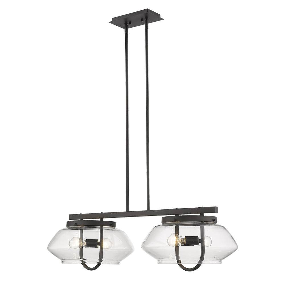 Garner 4-Light Oil-Rubbed Bronze Island Pendant By Homeroots | Pendant Lamps | Modishstore - 2