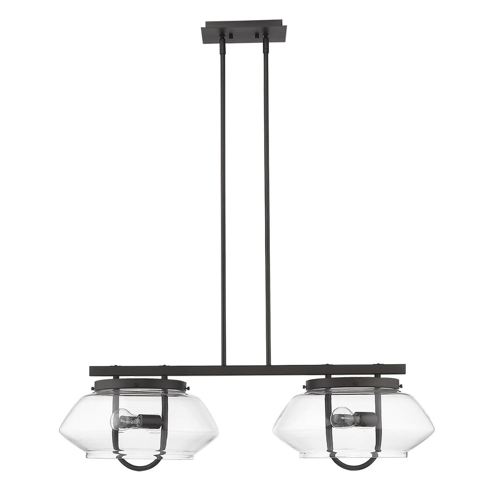 Garner 4-Light Oil-Rubbed Bronze Island Pendant By Homeroots | Pendant Lamps | Modishstore - 3