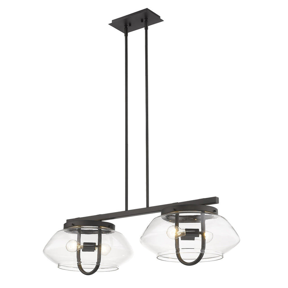 Garner 4-Light Oil-Rubbed Bronze Island Pendant By Homeroots | Pendant Lamps | Modishstore - 7