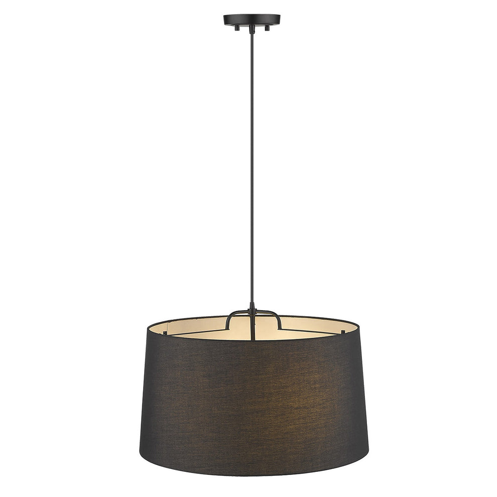 Lamia 1-Light Matte Black Mini Pendant By Homeroots | Pendant Lamps | Modishstore - 3