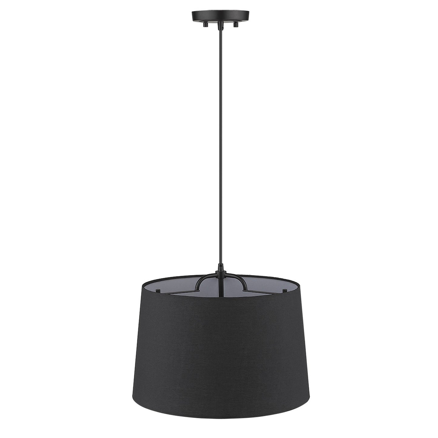 Lamia 1-Light Matte Black Mini Pendant By Homeroots | Pendant Lamps | Modishstore - 7