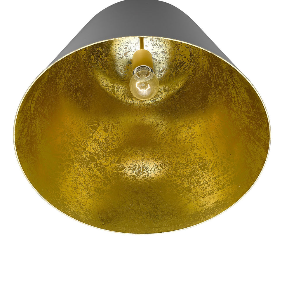 Knell 1-Light White Pendant By Homeroots | Pendant Lamps | Modishstore - 5