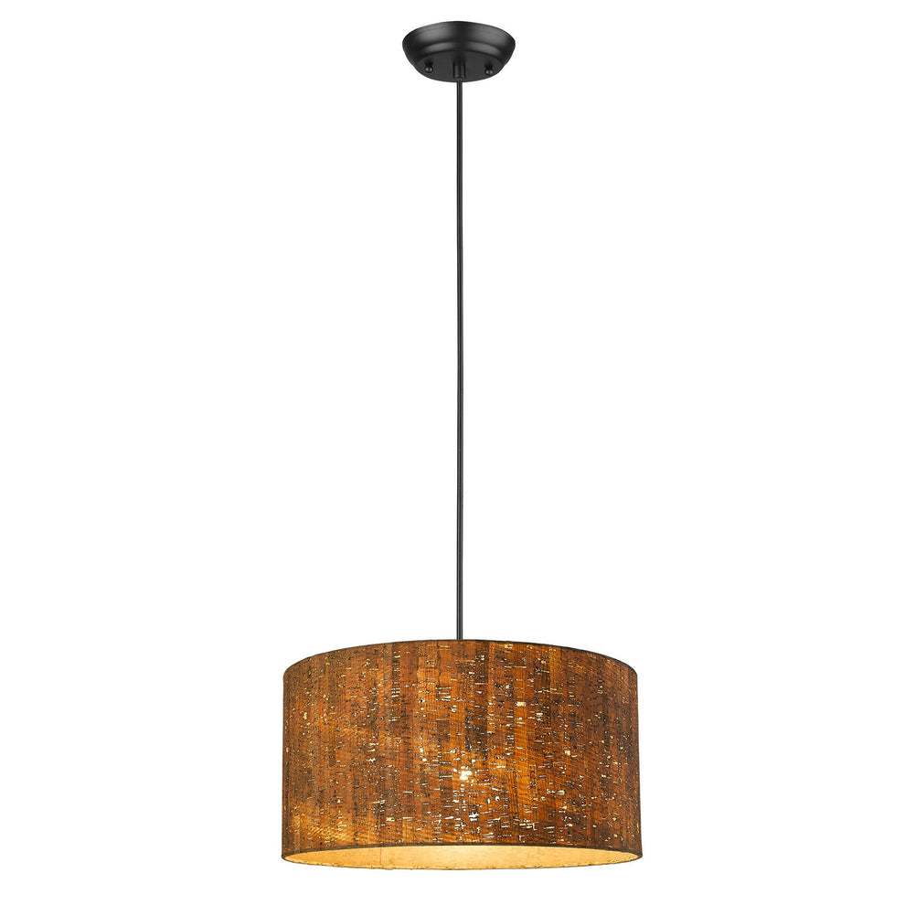 Lisbon 1-Light Matte Black Pendant By Homeroots | Pendant Lamps | Modishstore - 2
