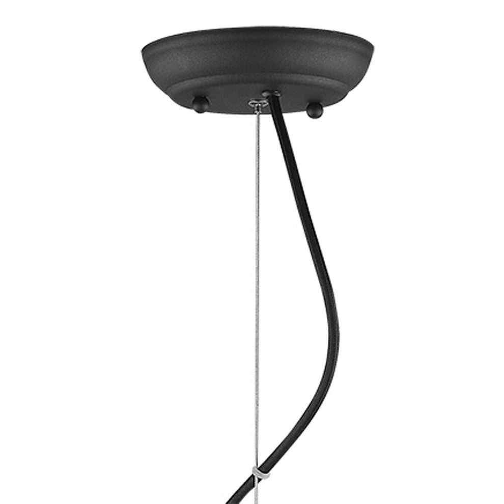 Tholos 4-Light Matte Black Pendant By Homeroots | Pendant Lamps | Modishstore - 4